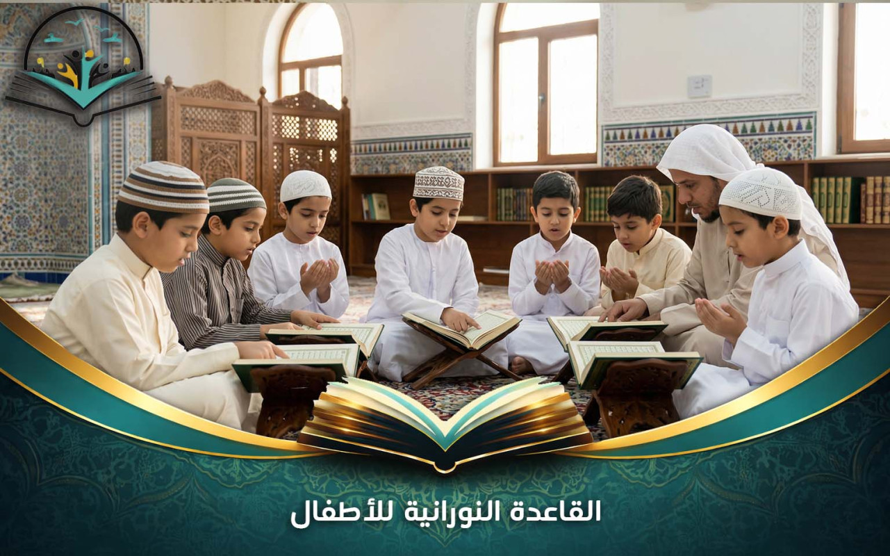 القاعدة النورانية للأطفال | تعليم القراءة خطوة بخطوة