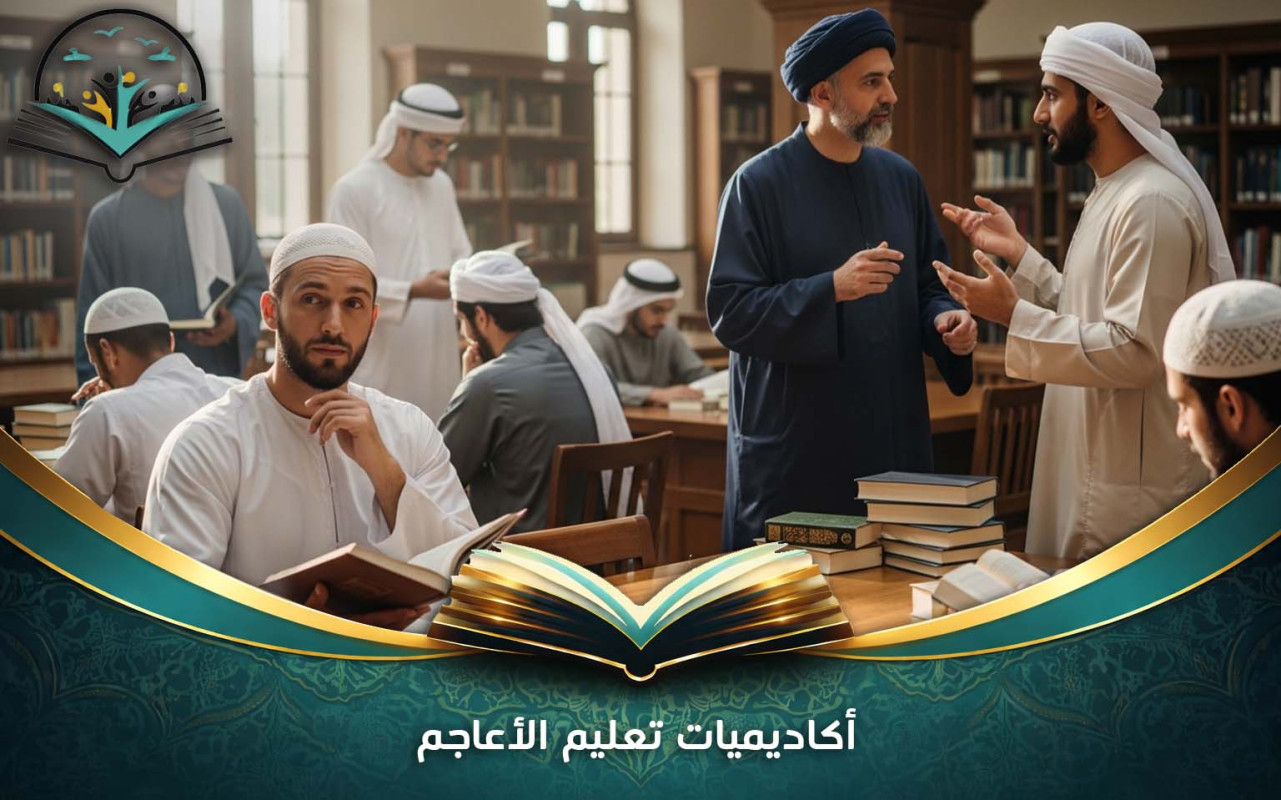 أكاديميات تعليم الأعاجم لتعلم اللغة بطريقة سهلة