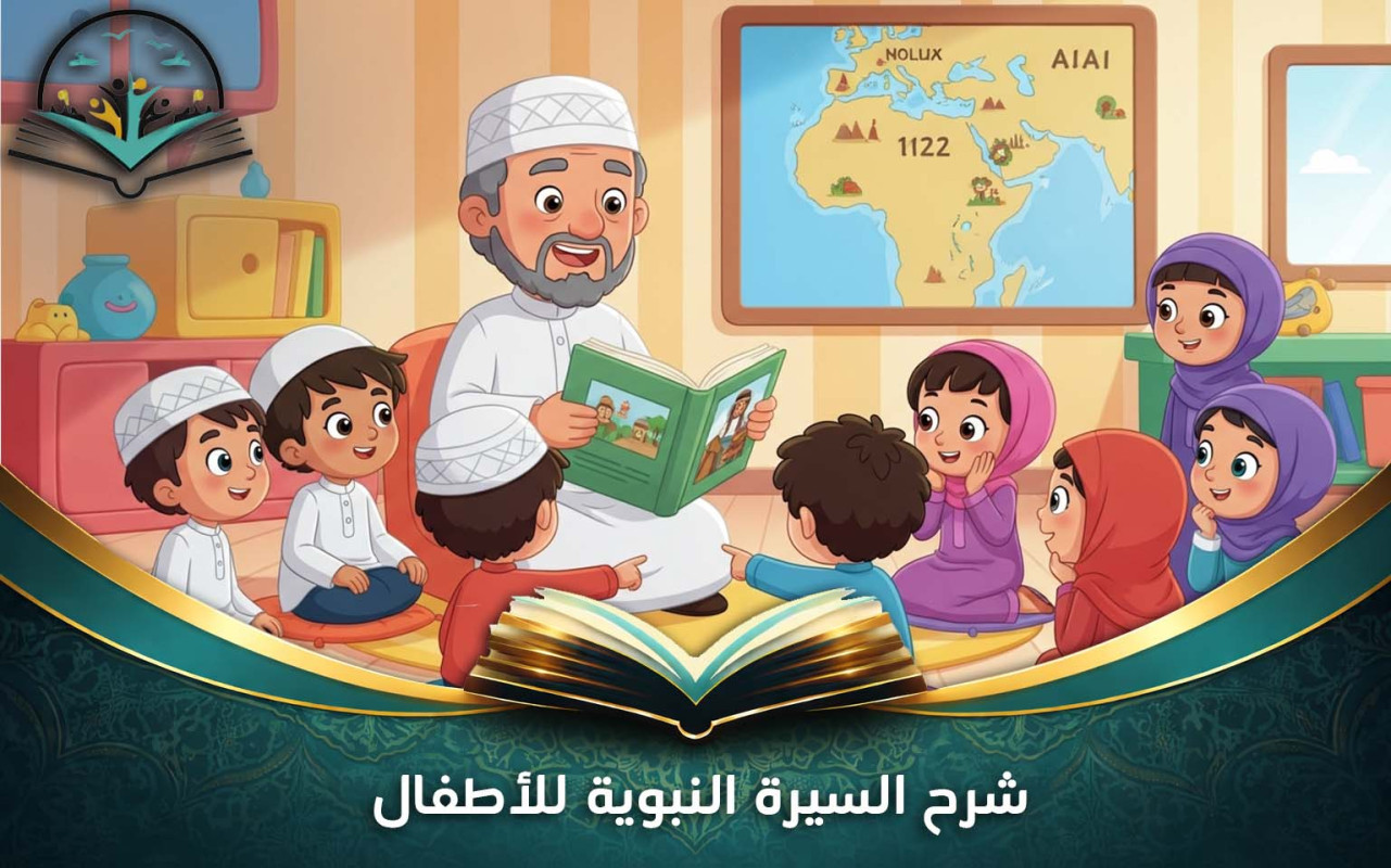 شرح السيرة النبوية للأطفال | قصص النبي بأسلوب مبسط