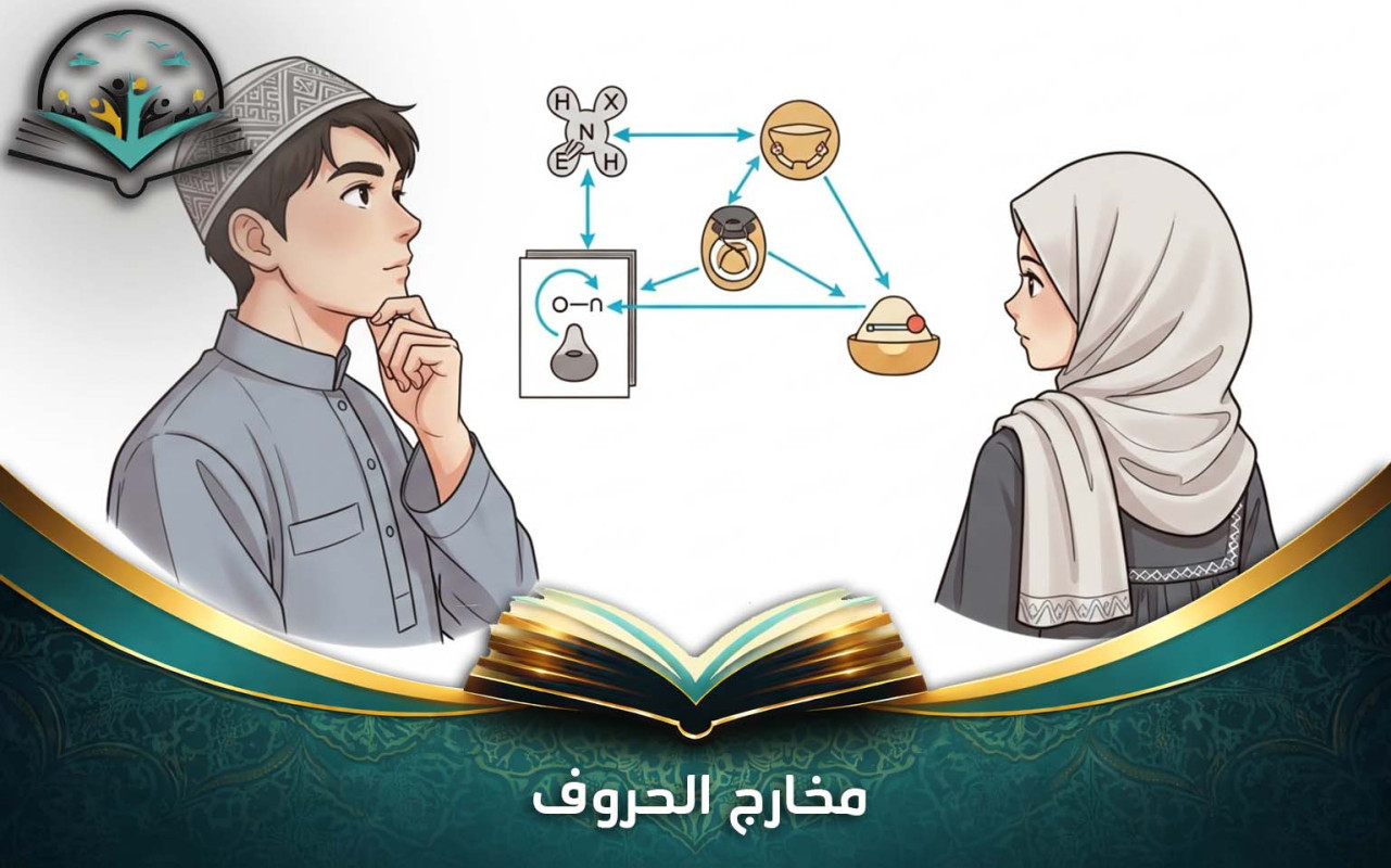 مخارج الحروف | تعلم النطق الصحيح للحروف