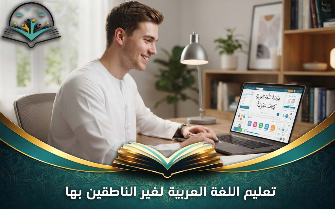 تعليم اللغة العربية لغير الناطقين بها خطوةبخطوة اونلاين