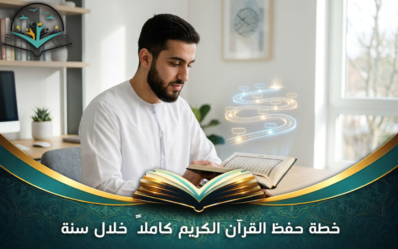 خطة حفظ القرآن الكريم كاملاً خلال سنة: دليل عملي شامل